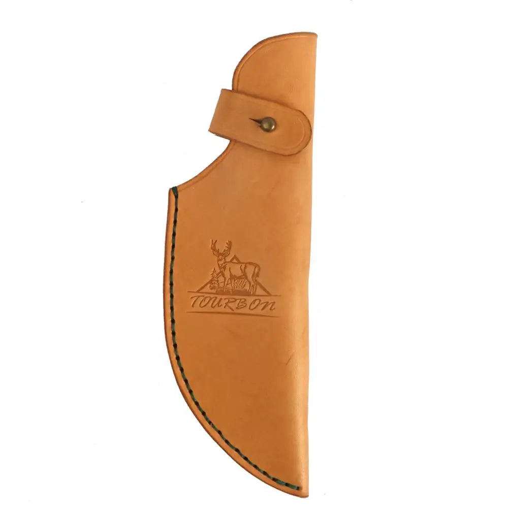 Tourbon Custom Outdoor Camping Knife Accessories Leather Sheath