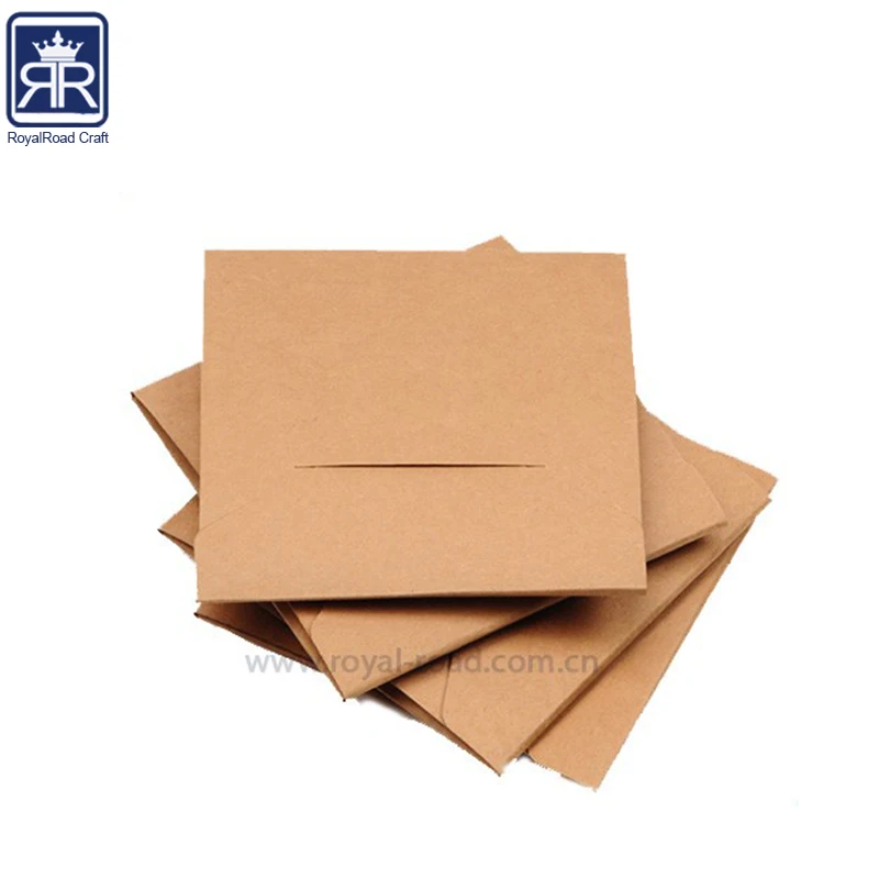 Recycled material Printed full color Single CD Cardboard CD COVER