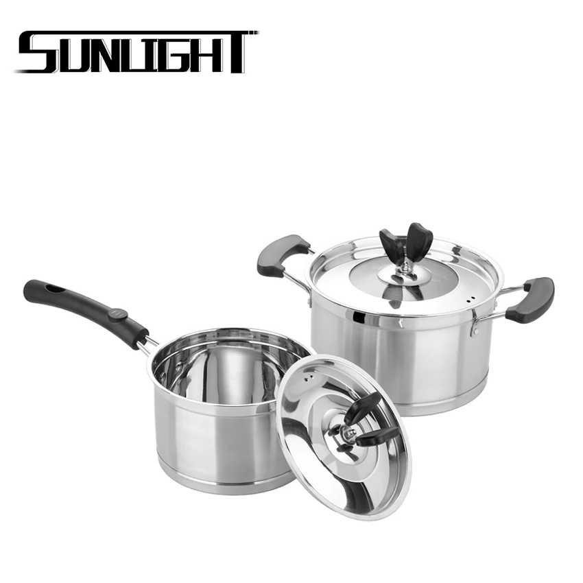  Современная кастрюля из нержавеющей стали для приготовления лапши