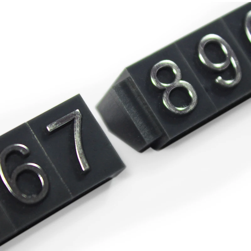 Wholesale Three-dimensional Convex Digital Plastic Jewelry Price Tags Display Numbers Pricing Cubes