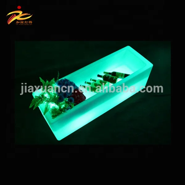 Modern corona rechargeable led ice bucket for night club,disc,event and party ect.