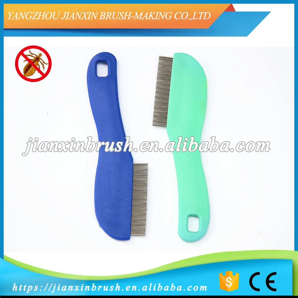 Good quality durable plastic handle lice comb suitable for child and adult