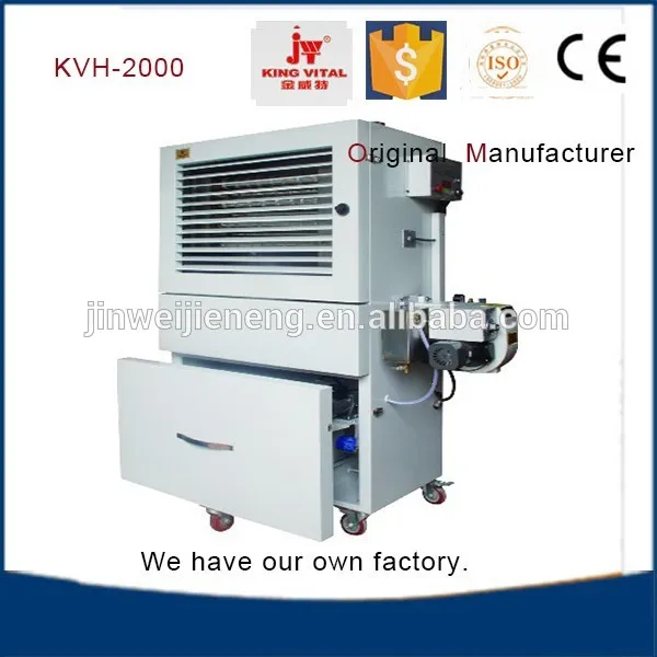 2015 высокое качество / завод / ce утвержден отходы использовано масло нагреватель для продажи kvh-2000