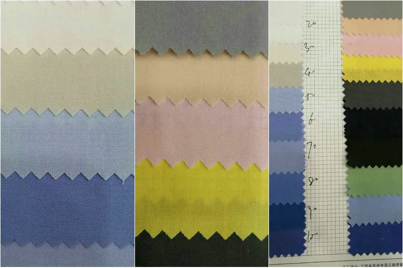 Light Thin Breathable Wicking TC 65/35 Poplin Fabric for Summer T-shirt