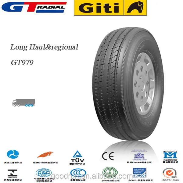 Бескамерные грузовые шины 11R22. 5 Giti Бренд