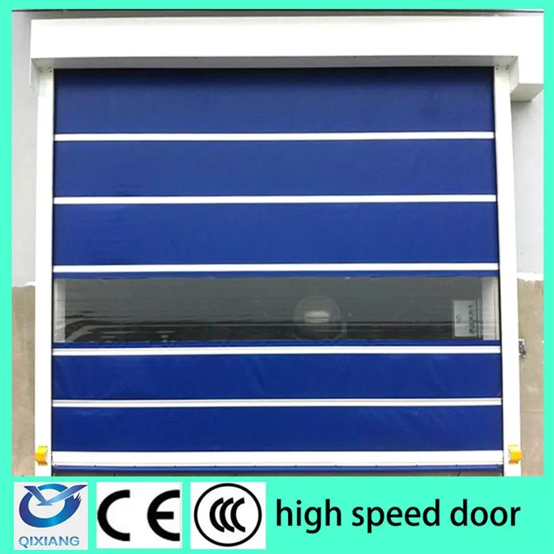 pvc High Speed Rolling Door for Industry Used Warehouse  Entry
