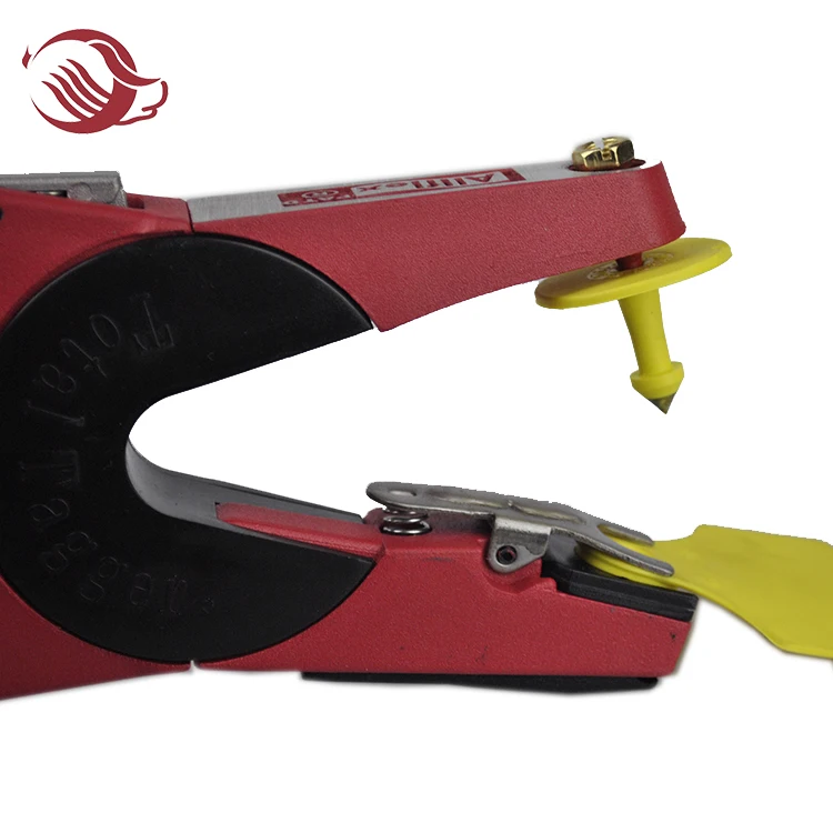 Veterinary Cow cattle sheep pig Plastic single animal tagger applicator plier for sale