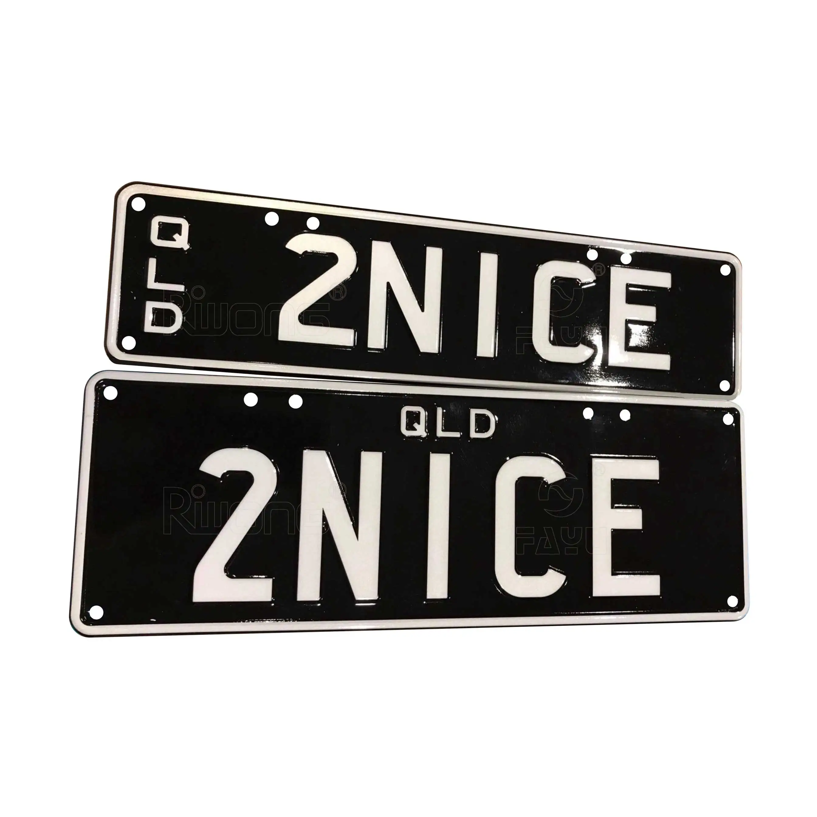 Australia acrylic car number plate surround