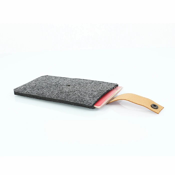 Promotional wholesale felt card bag card holder card case
