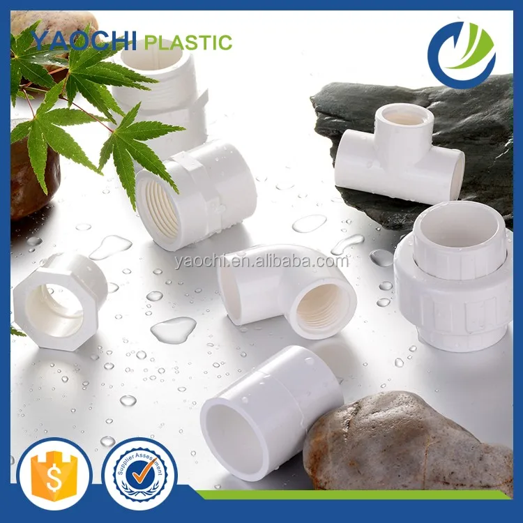 China Supplier Wholesale ASTM SCH40 PVC-U/PVC Pipe Fittings PVC Compression Coupling