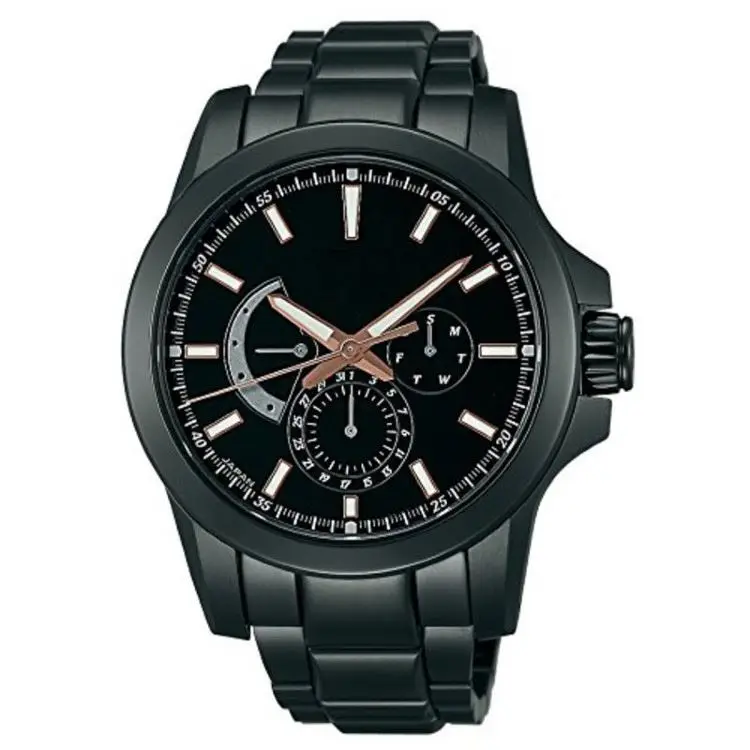 stainless steel strap wrist watch dial calendar watches luminous blu-ray waterproof watch for couples or men