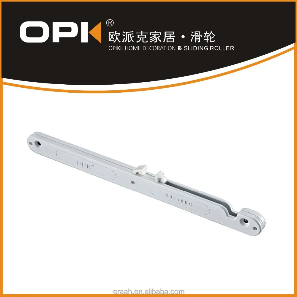 door damper with bottom roller