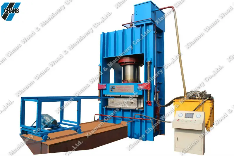 
Euro compressed press sawdust wood pallet pressing hydraulic machine 