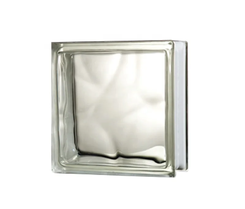 Cloudy Decorative Building Craft Clear Transparent Crystal Hollow Wholesale Glass Block