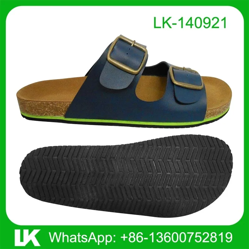 High quality Suede Molded insole rubber sole man spanish slippers