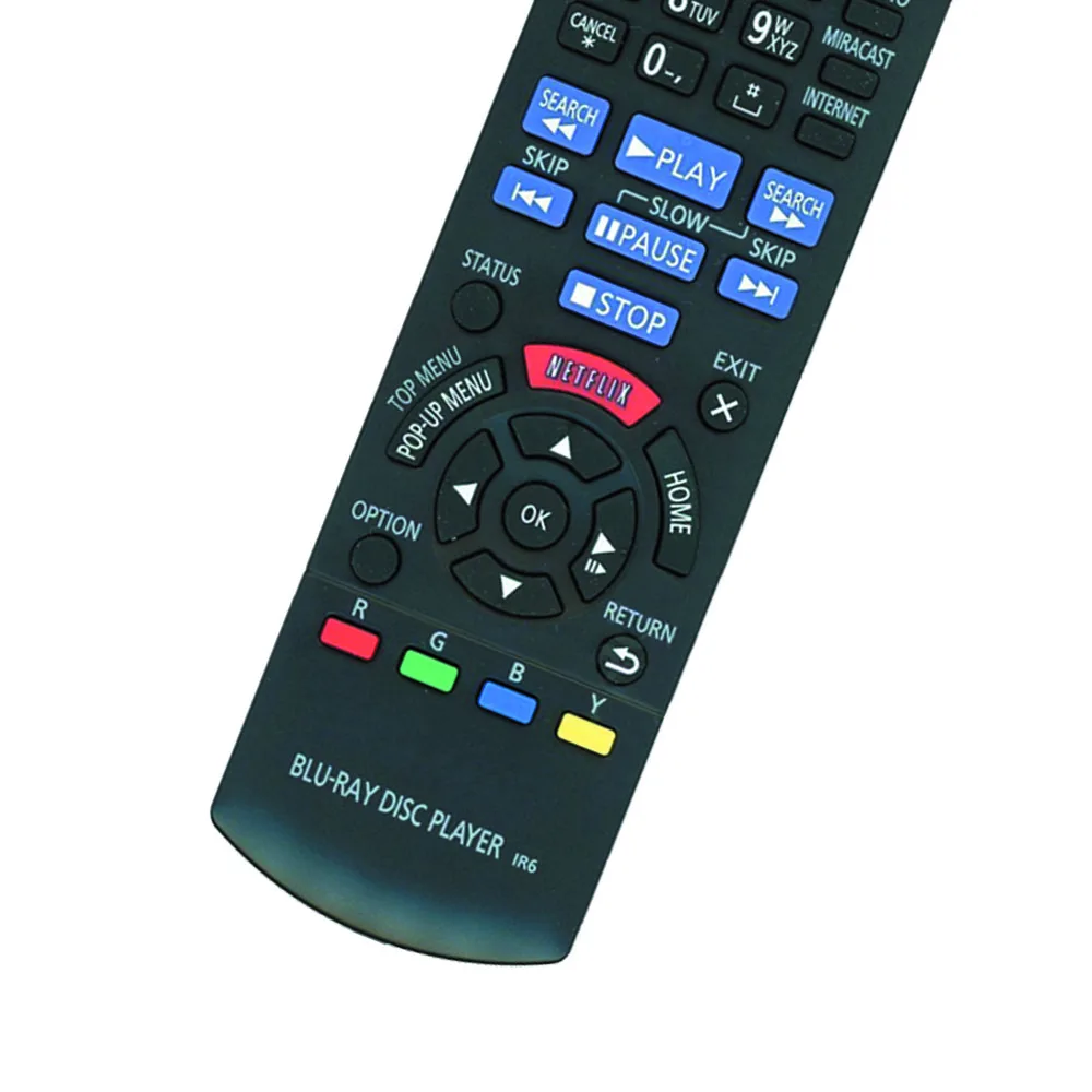 New N2QAYB000874 Remote Control For Panasonic Blu-ray Disc Player