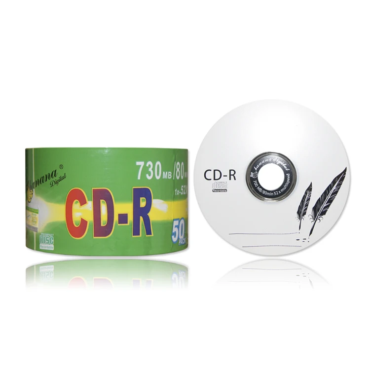 BANANA HIGH QUALITY BLANK CD-R 700MB 52X SILVER
