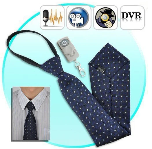 
Neckties 1080p Hidden 16GB spy tie Camera Mini Camcorder audio video recorder mini hidden camera with remote control DVR 