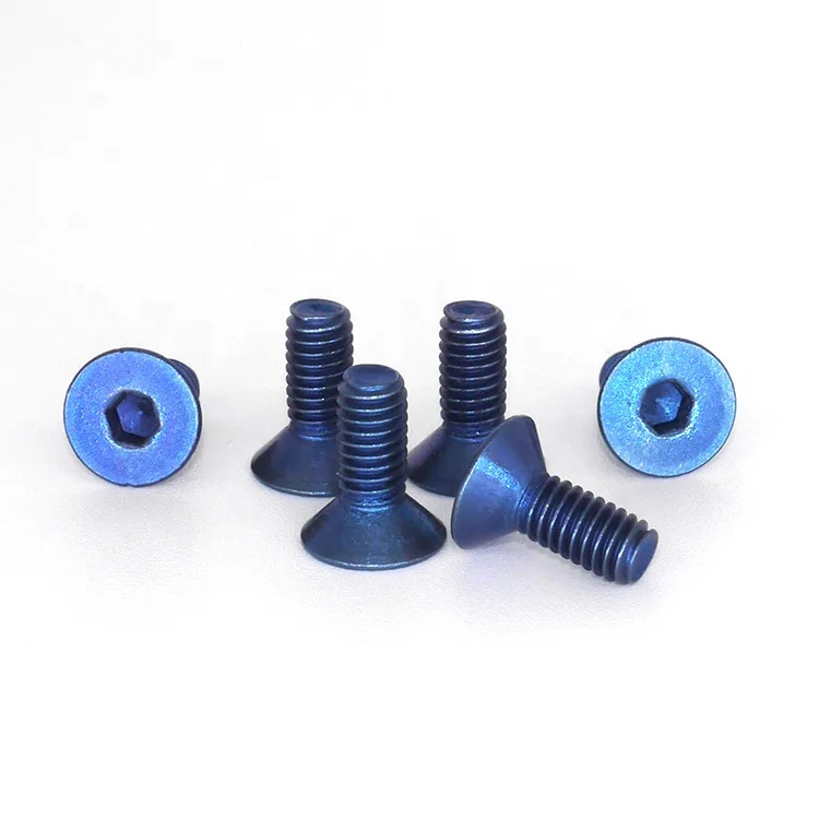Gr2 Titanium 7991 Socket Countersunk Screw M2 M3