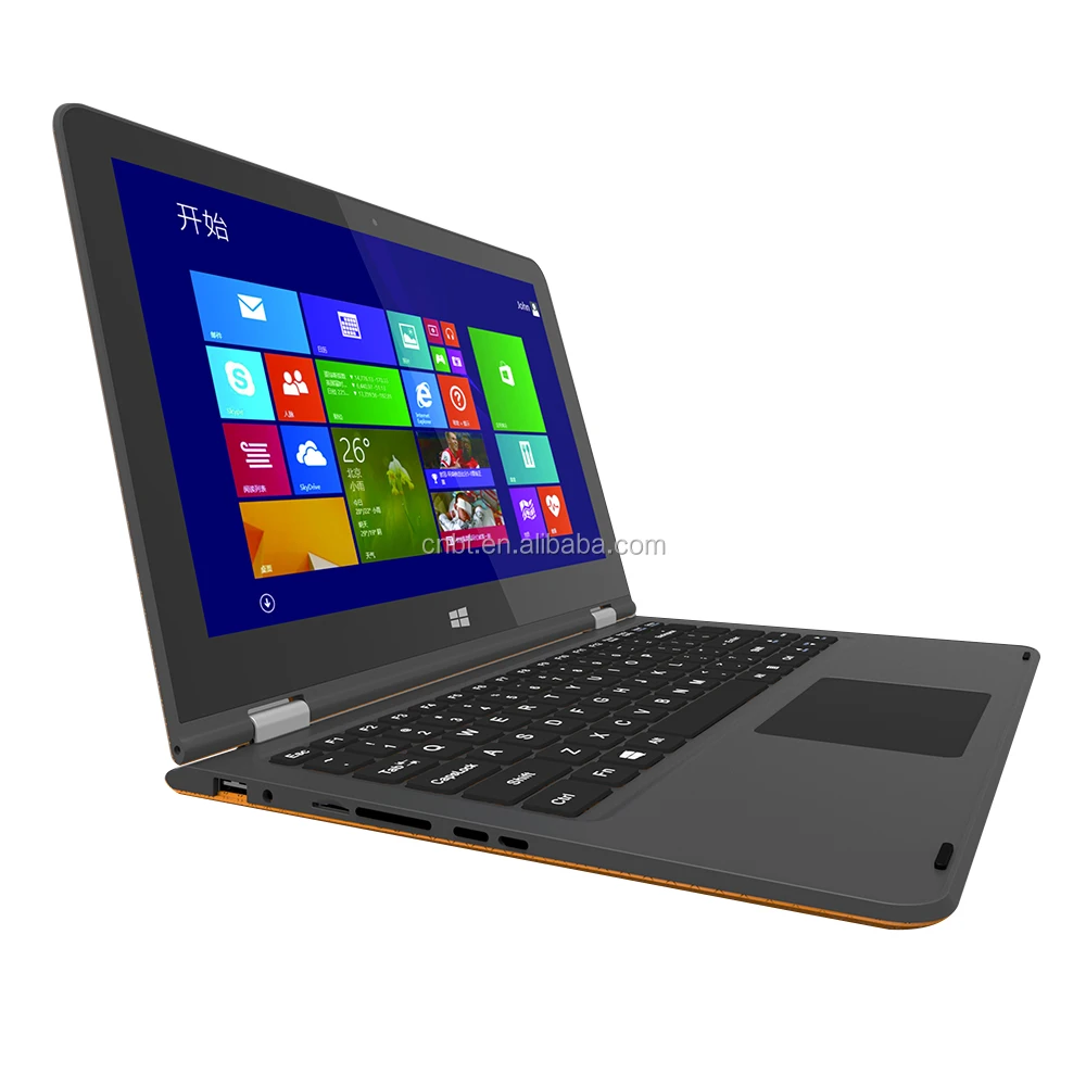 Китай, оптовая продажа, ноутбуки 360 градусов вращения, сенсорный экран 13,3 дюйма, 4 Гб ram 64 ГБ