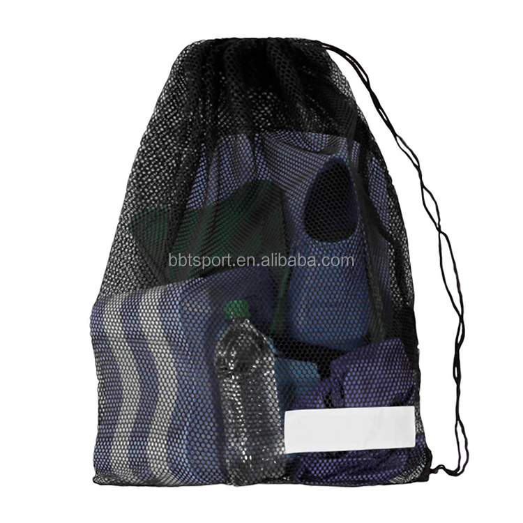 Mesh bag for swim gear