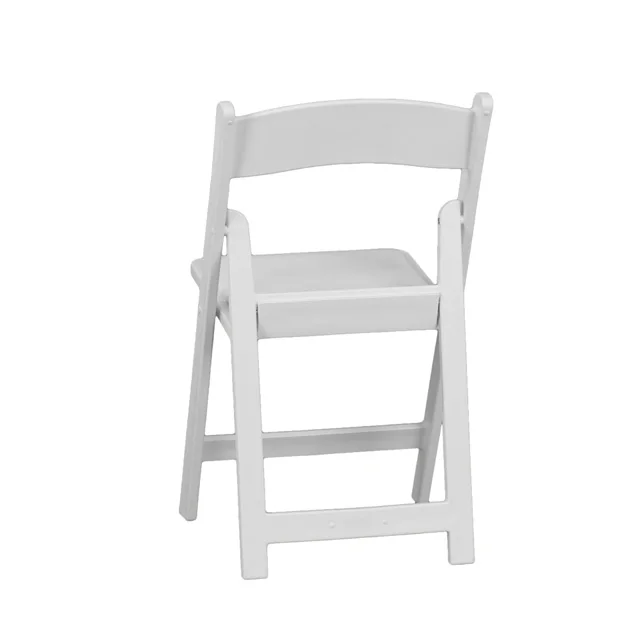 Factory Price America Resin Folding Padded White Chair For Event And Weddings Rental