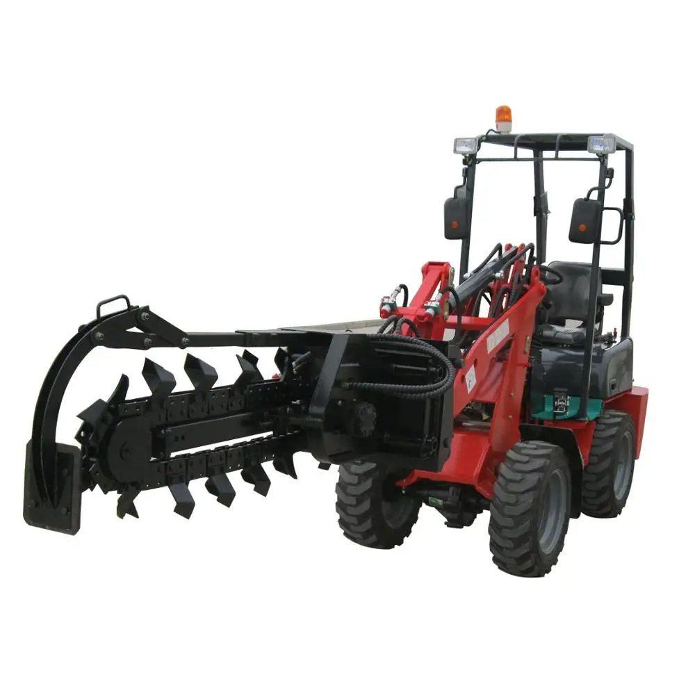 mini loader CS908 ditch trenching machine loader