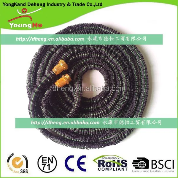 100Ft Expandable Garden Water Hose With 7 Way Spray Nozzle