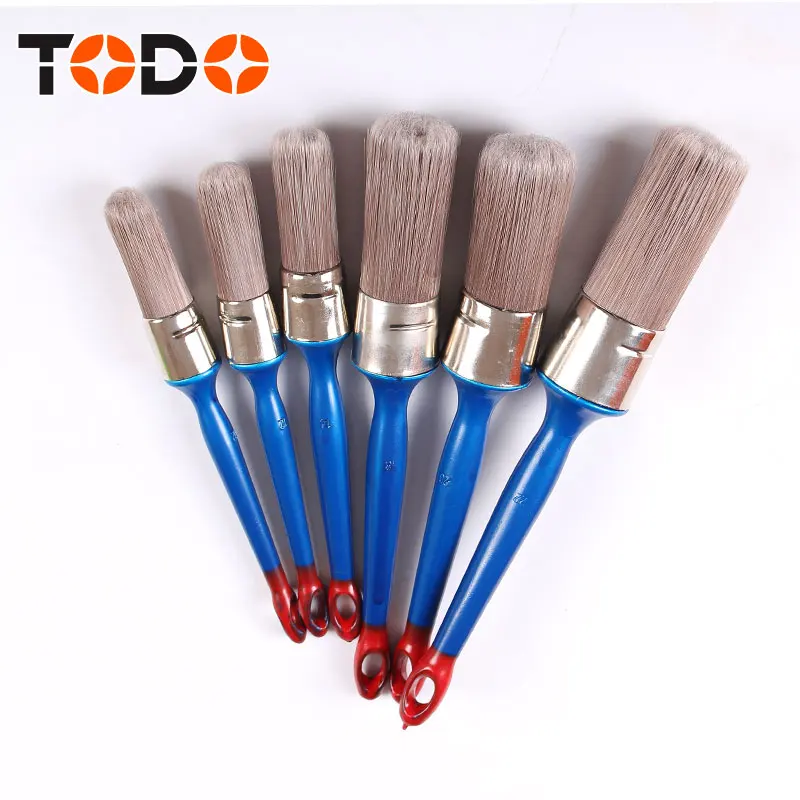 TODO brush  PET tapered filament round handle car detailing brush