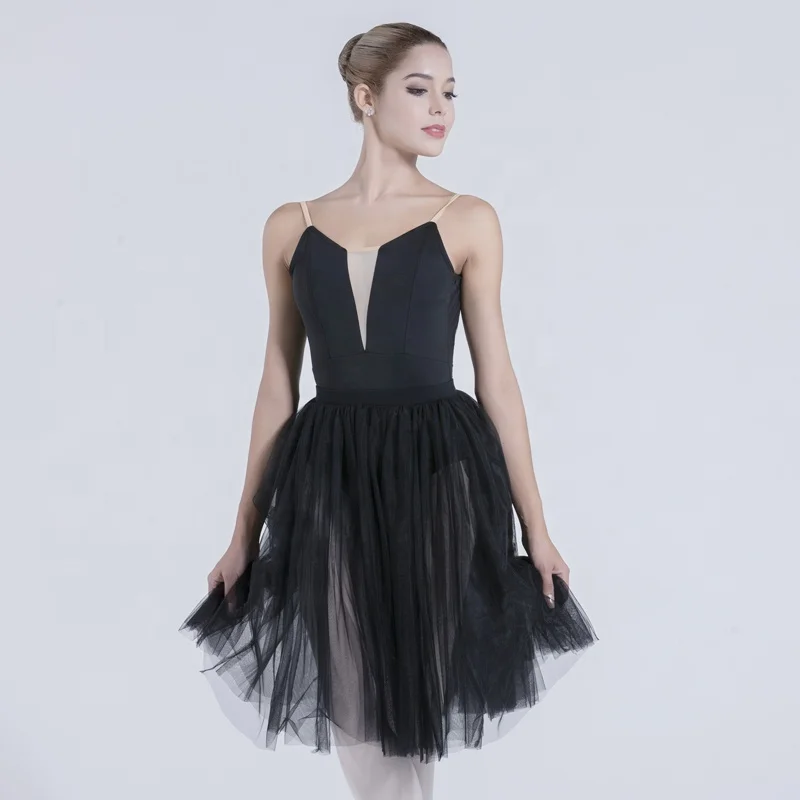 2019 New Arrival Ballet skirt with two layers of Mid  ballet tutu