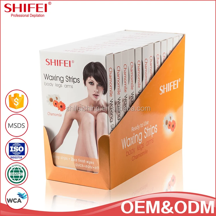SHIFEI различные запах женщины ноги руки тела для удаления волос депиляции воском полосы