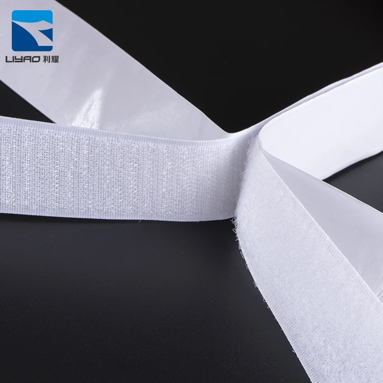 High Sticky 20mm Best Price Various Color Nylon Back Glue Self Adhesive Hook Loop Fastener Tape Velcroes