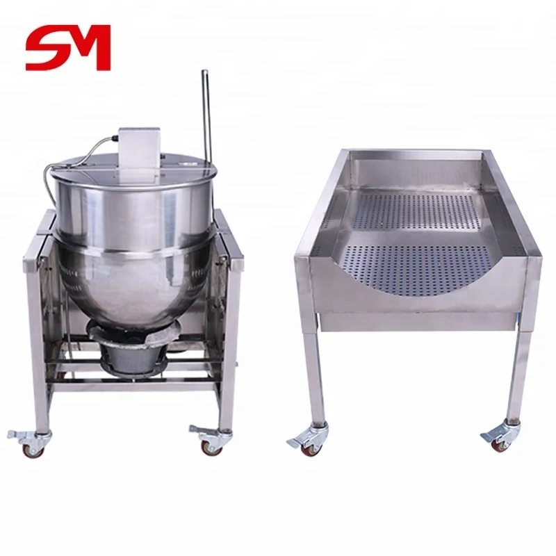 
Most world popular movie theater popcorn coating machine 