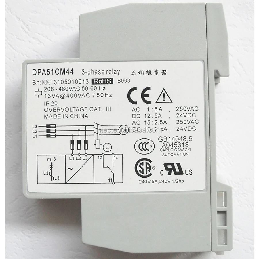 JK4C25A-3B75 3-phase SSR solid state relay