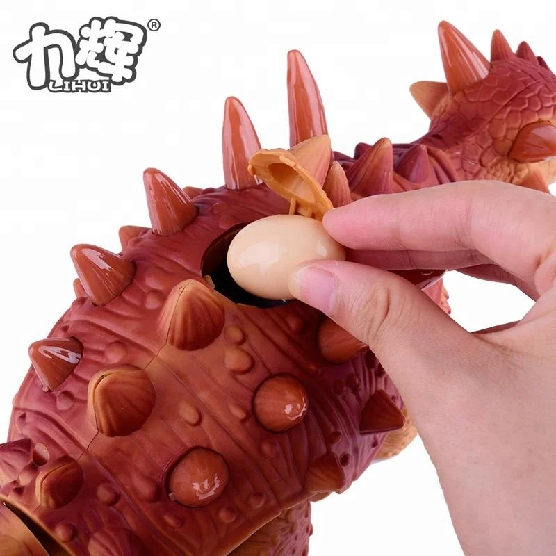Electric Lay Eggs Plastic Walking Dinosaur Toy Dinosaur Robot