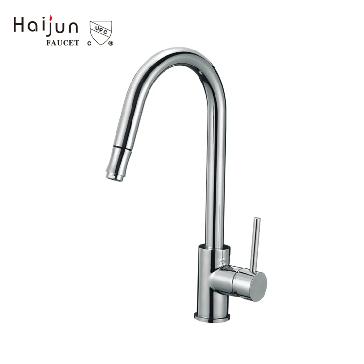 Haijun Trading Company Watermark Single Handle Spray Kitchen Sink Faucets