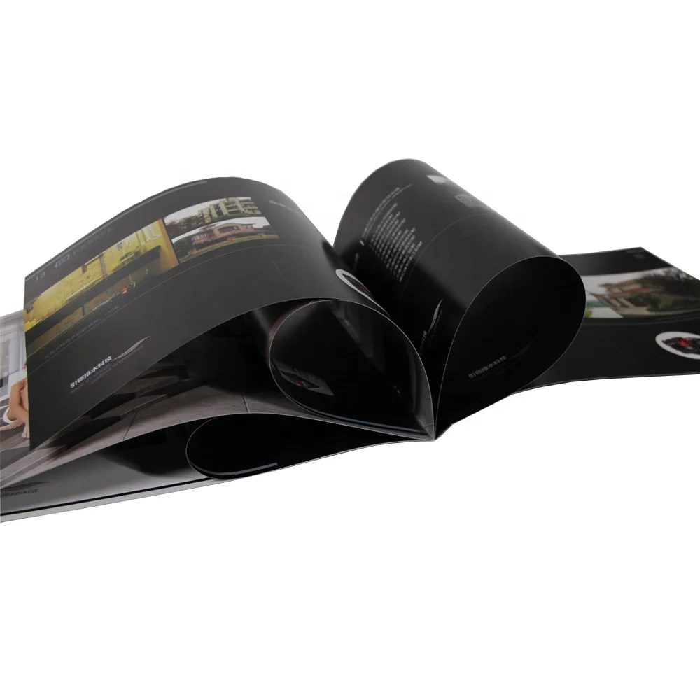 Full color pantone paper printing catalog