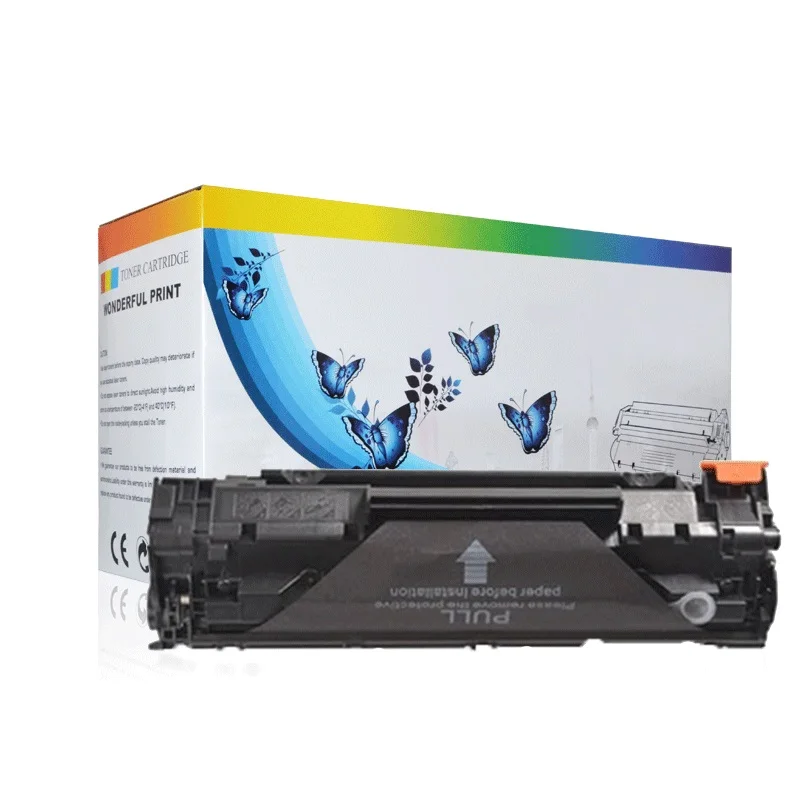 Черный тонер-картридж 85 85A Ce258A, совместимый с Laserjet Pro M1212Nf M1217Nfw P1102W P1109W
