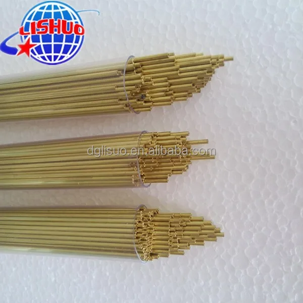 Brass and copper electrode tubes for EDM drilling machines