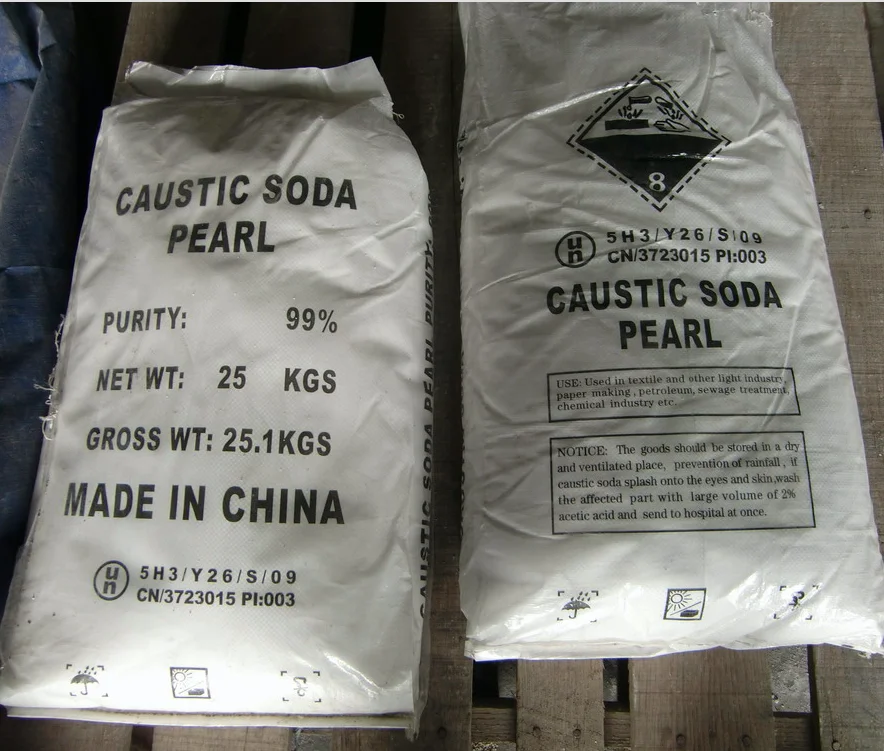 
99% Caustic Soda ,Sodium Hydroxide pearl / flakes -- SGS inspection 
