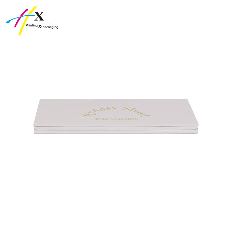Empty Makeup Palettes White Cardboard Magnetic OEM Customized Palettes Eyeshadow Palette