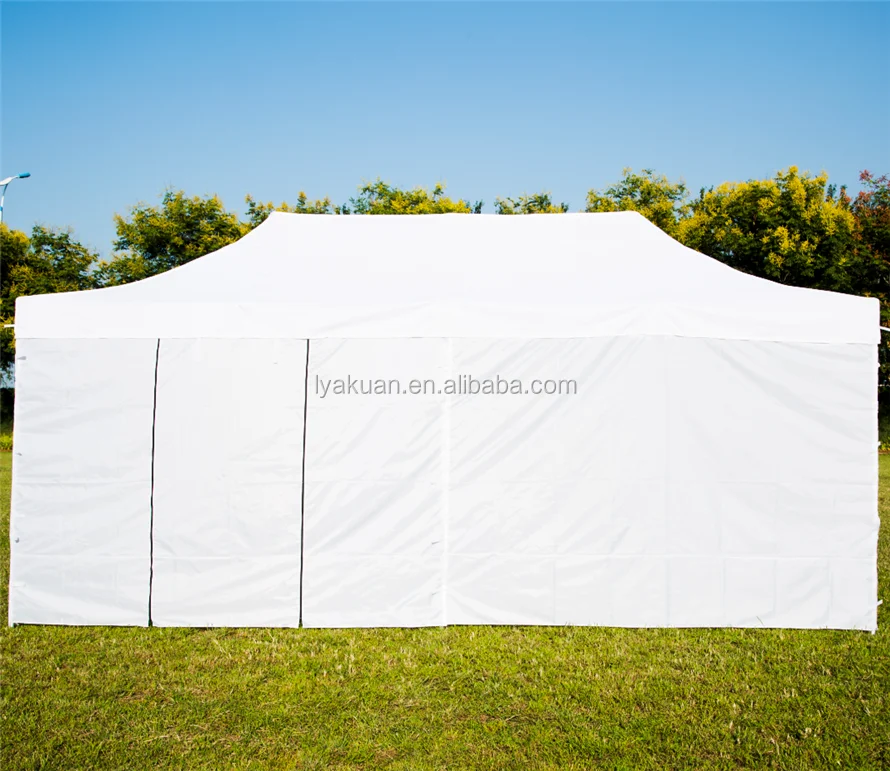 3x6 outdoor pop up folding gazebo tent roof top party event tent with side fabric