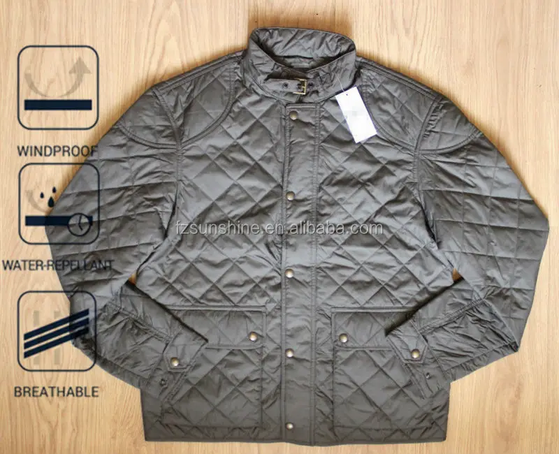 2016 Water repellent Mens Quilted Hunting Jacket