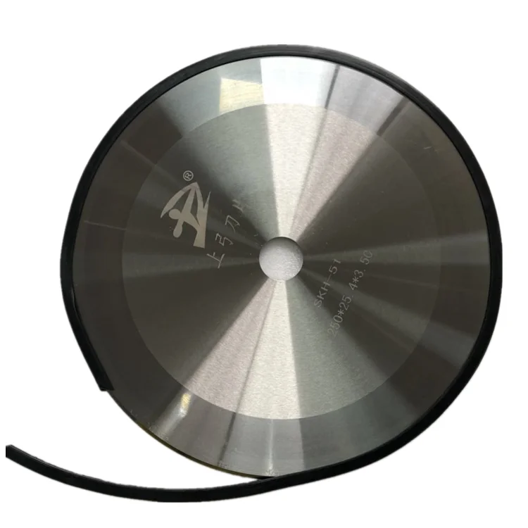 Промышленное заводское круглое лезвие для резки бумаги