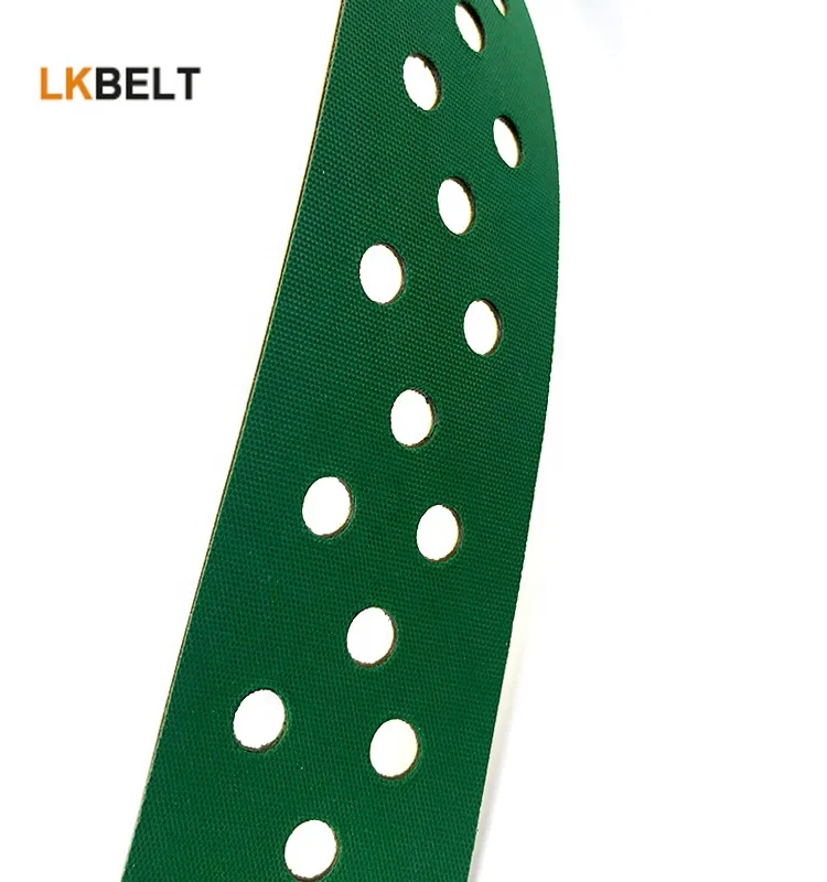 Power transmission nylon flat drive base belts punching hole for textile machine industry