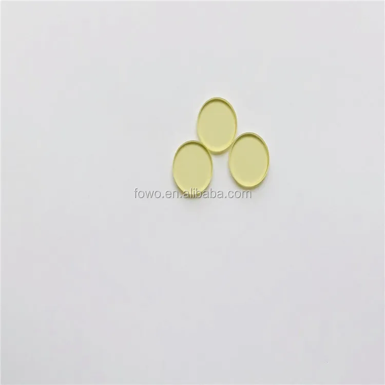 Manufacture Custom Round Holmium Filters Glass Discs HOB445