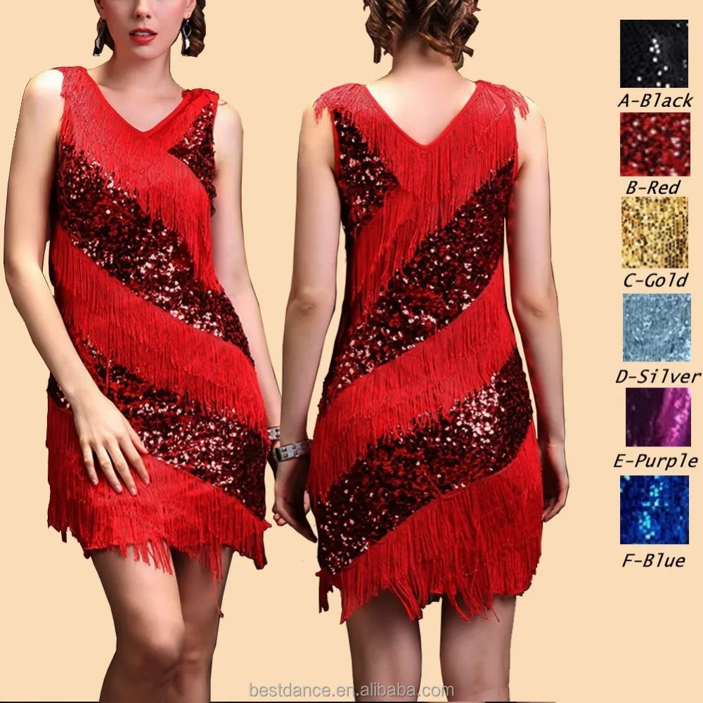 BestDance women latin american dancing costumes ballroom dance dress