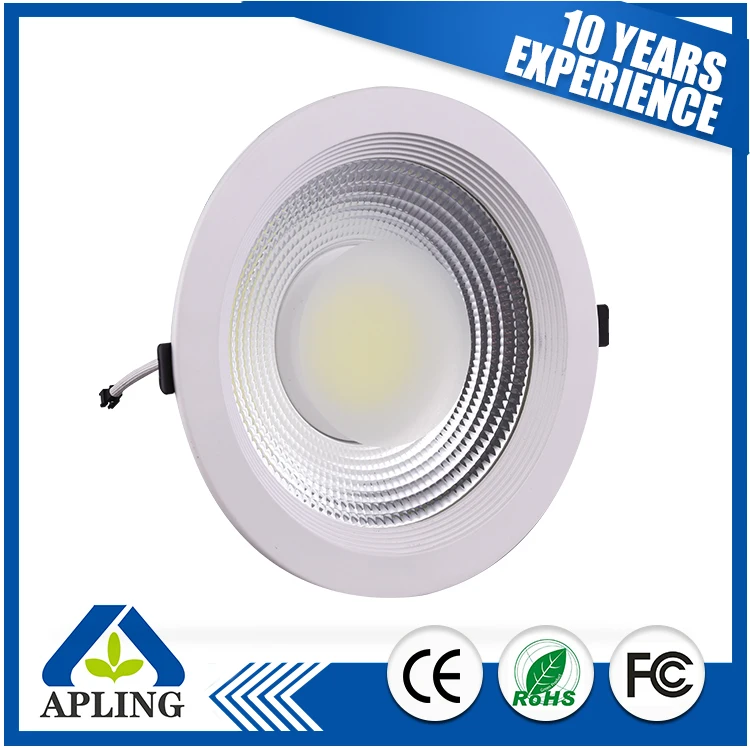 Стекло алюминий 2-8 дюймов cob светодиодный светильник цена adout 2.54-10 доллара