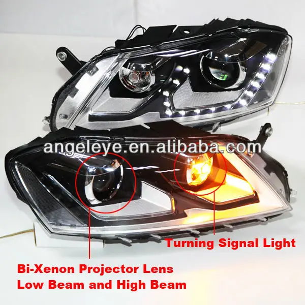 для vw magotan пассат b7 привел глава лампы 2012-13 год л. д. v1