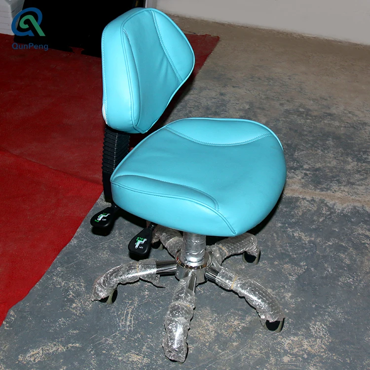 
Beauty salon swivel seat adjustable pedicure manicure stools salon stool chair with backrest 